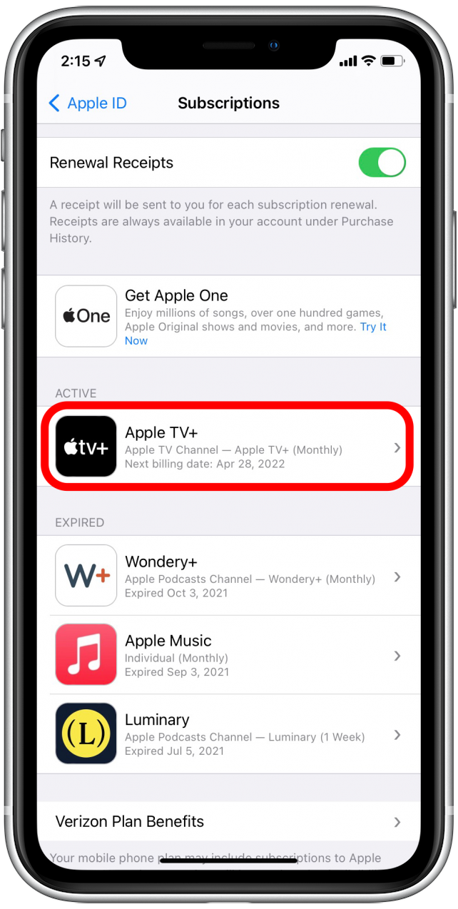 Appuyez sur Apple TV + - comment annuler l'appletv