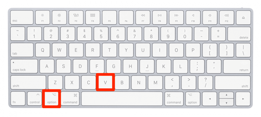 Comment taper des symboles sur Mac : Racine carrée sur Mac