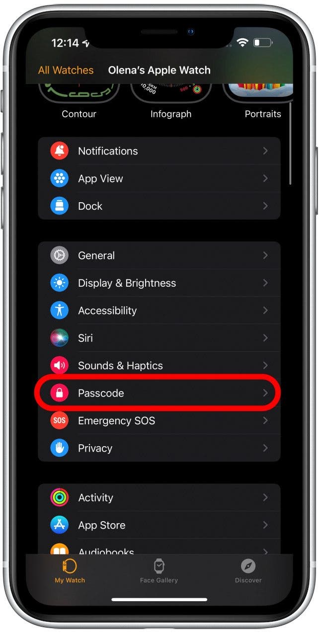 Appuyez sur Passcode - comment utiliser Apple Watch pour déverrouiller l'iPhone
