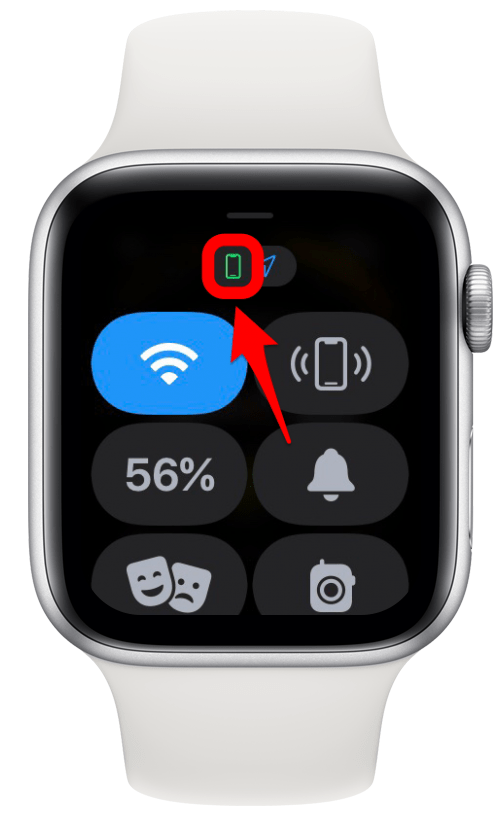 Vérifiez si vous voyez une icône de téléphone verte en haut - mon iPhone ne se déverrouillera pas