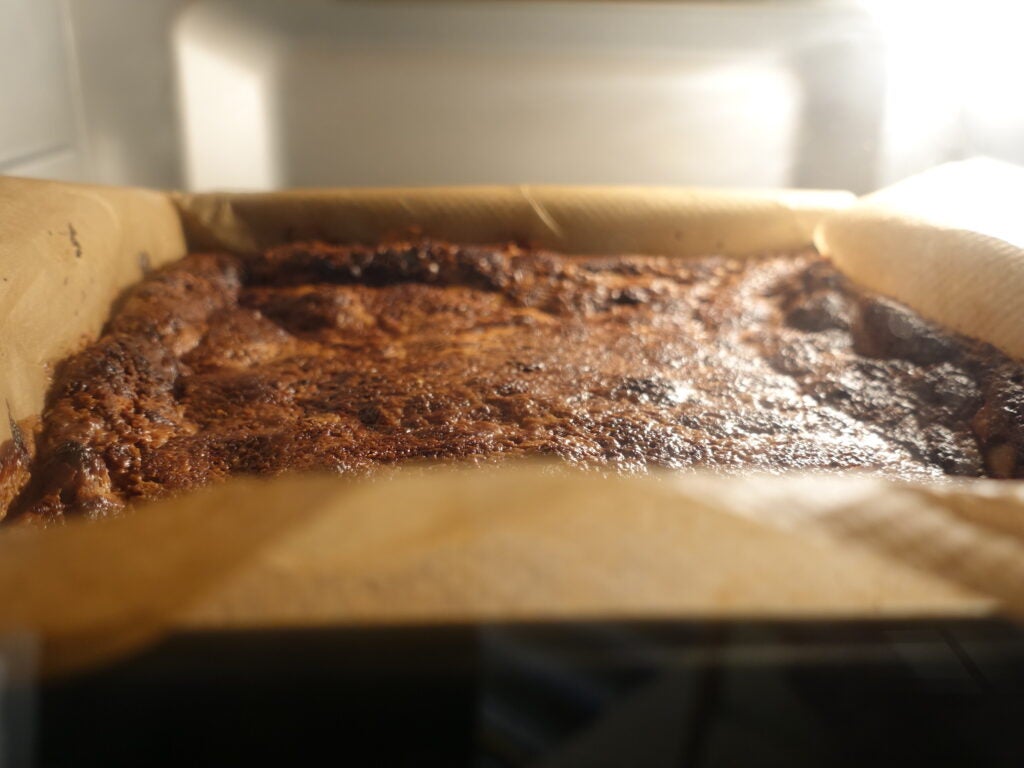 Brownies cuits dans la friteuse à air Cuisinart