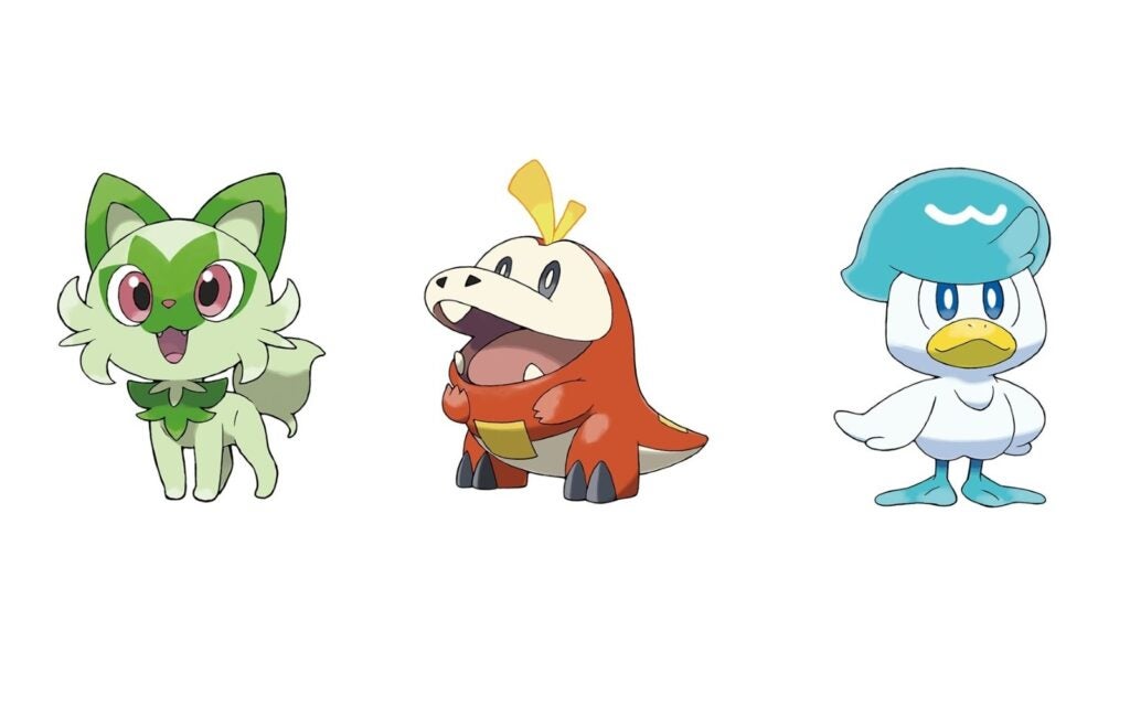 Les nouveaux arrivants dans Pokémon Scarlet et Violet
