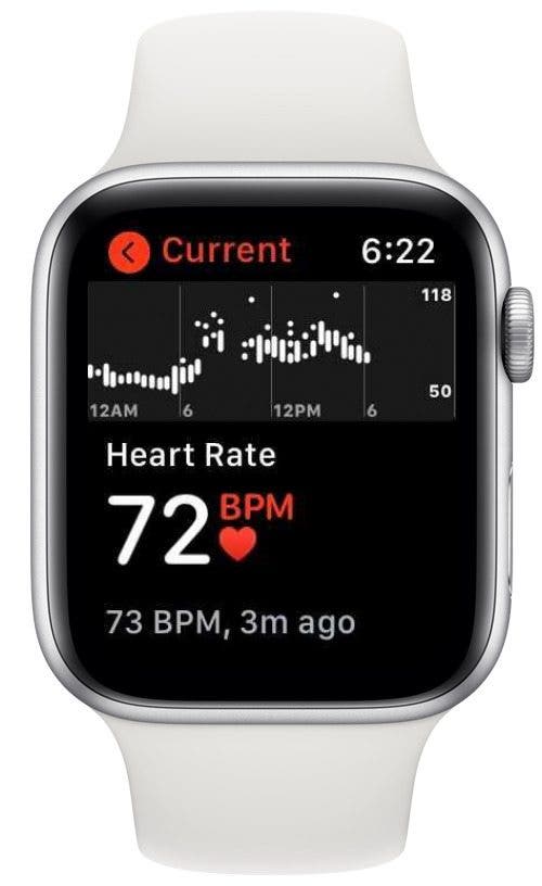 Fréquence cardiaque cible Apple Watch