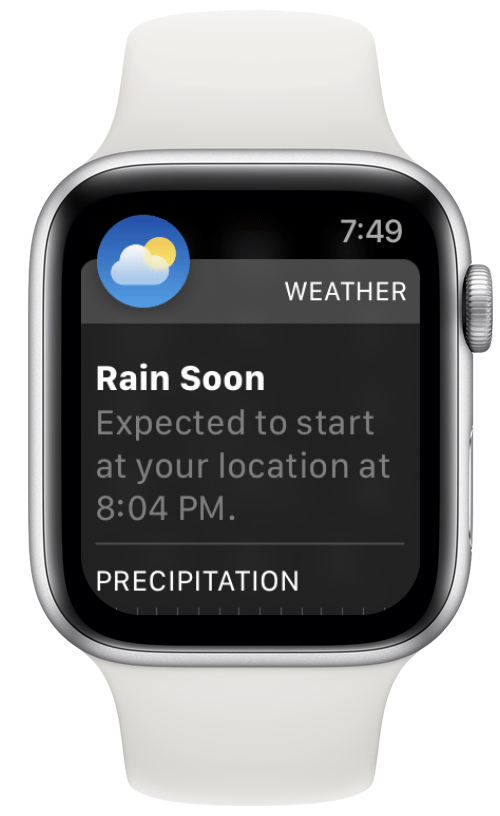 Vous recevrez désormais des notifications sur votre iPhone et votre Apple Watch.