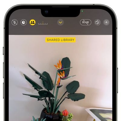 application de caméra de bibliothèque de photos partagée icloud