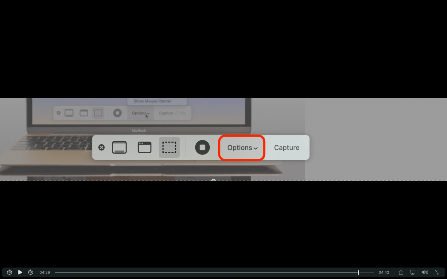 Comment changer l'emplacement de la capture d'écran Mac