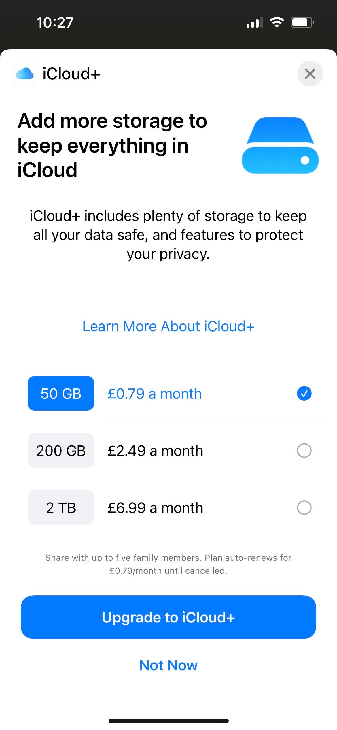 Comment changer votre plan de stockage iCloud sur votre iPhone ThemeLocal Des conseils de