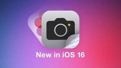 Fonctionnalité des photos et du guide de l'appareil photo iOS 16