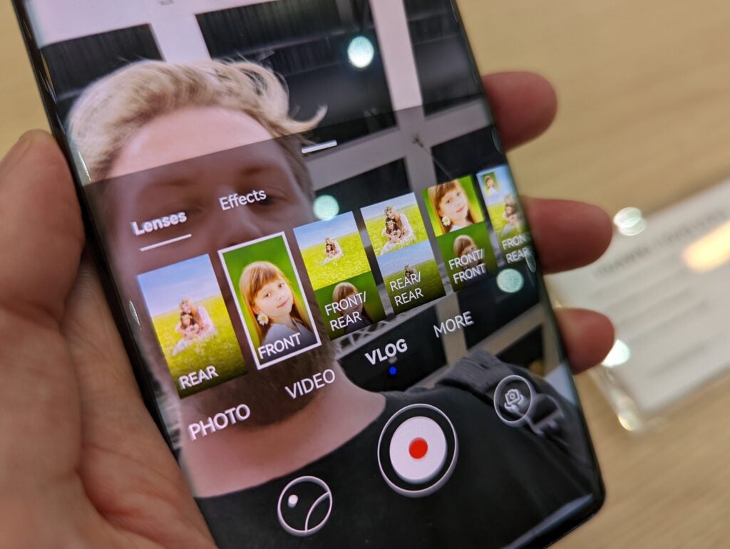 Selfie Huawei Nova 10 Pro