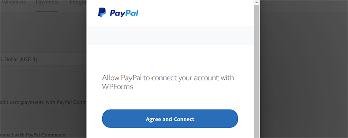 Connexion PayPal