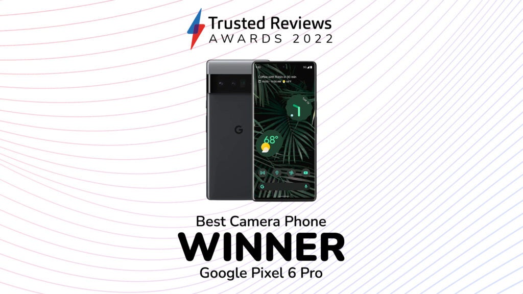 Gagnant du meilleur téléphone avec appareil photo : Pixel 6 Pro