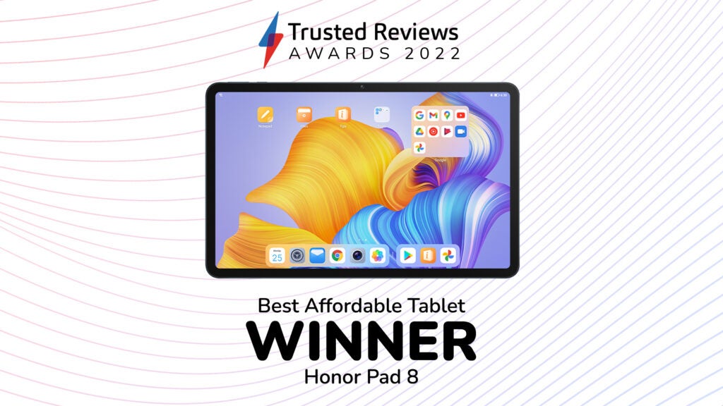 Gagnant de la meilleure tablette abordable : Honor Pad 8