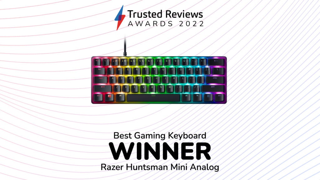 Gagnant du meilleur clavier de jeu : Razer Huntsman Mini Analog