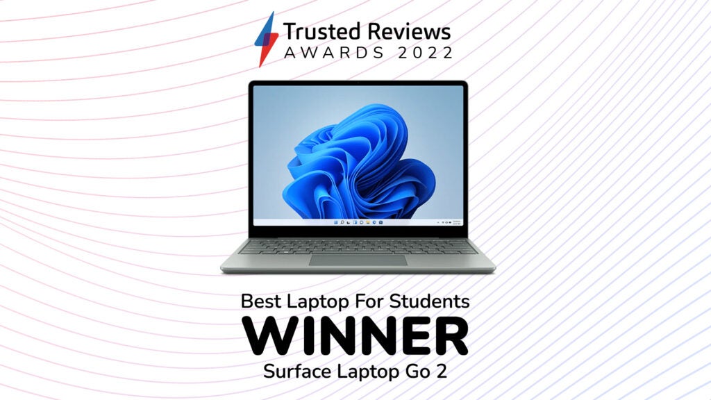Gagnant du meilleur ordinateur portable pour étudiants : Surface Laptop Go 2