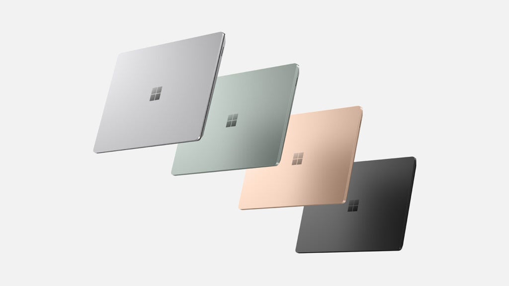 Les coloris du Surface Laptop 5