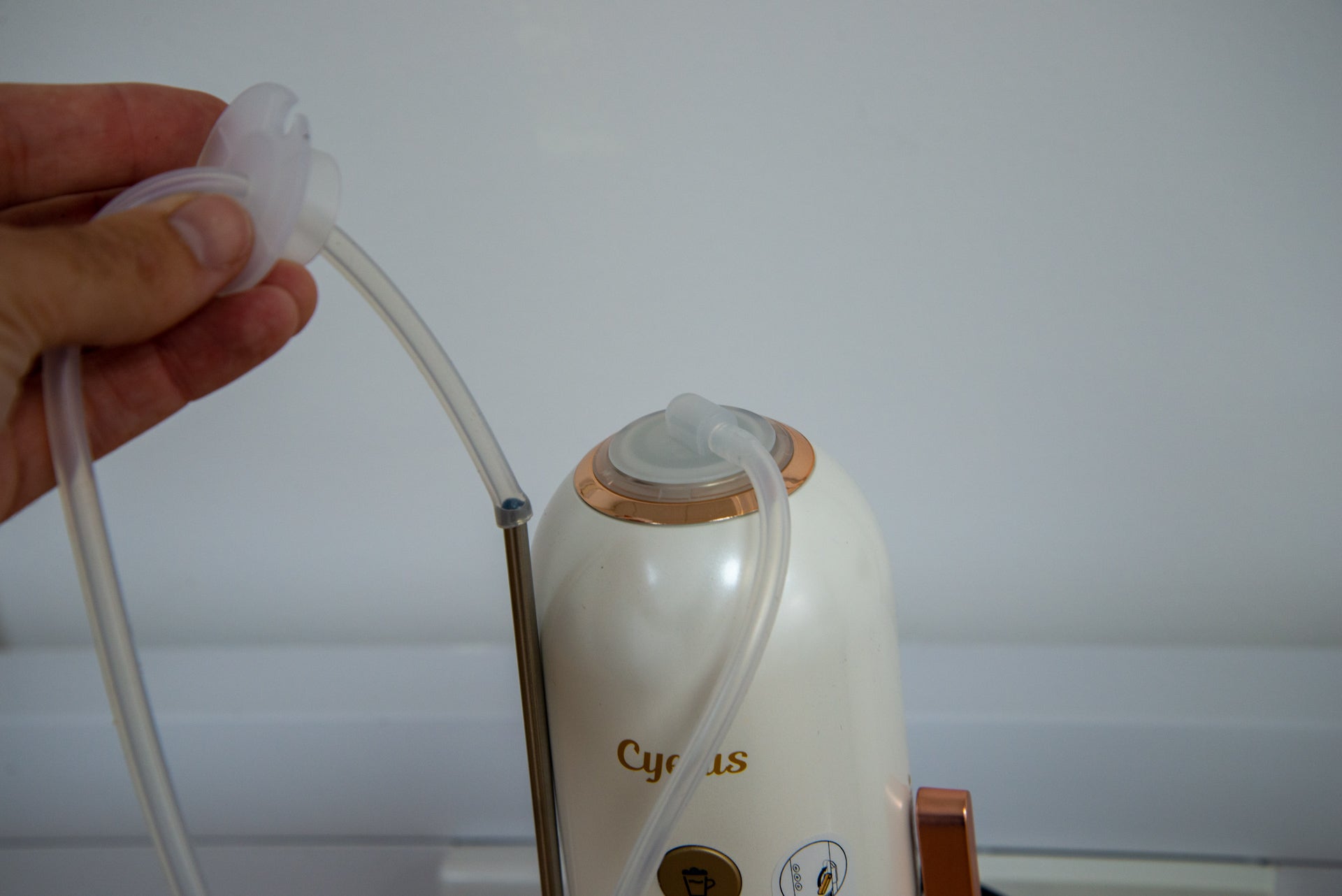 Cyetus Mini tuyau d'eau pour machine à café expresso à chauffage instantané 4 en 1