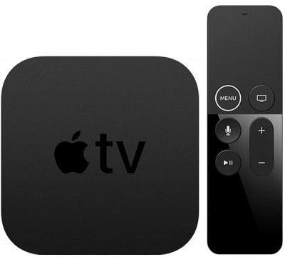 Appareil Apple TV 4K et télécommande
