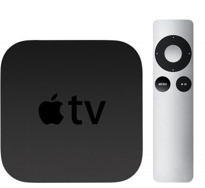 Appareil Apple TV de 3e génération et télécommande