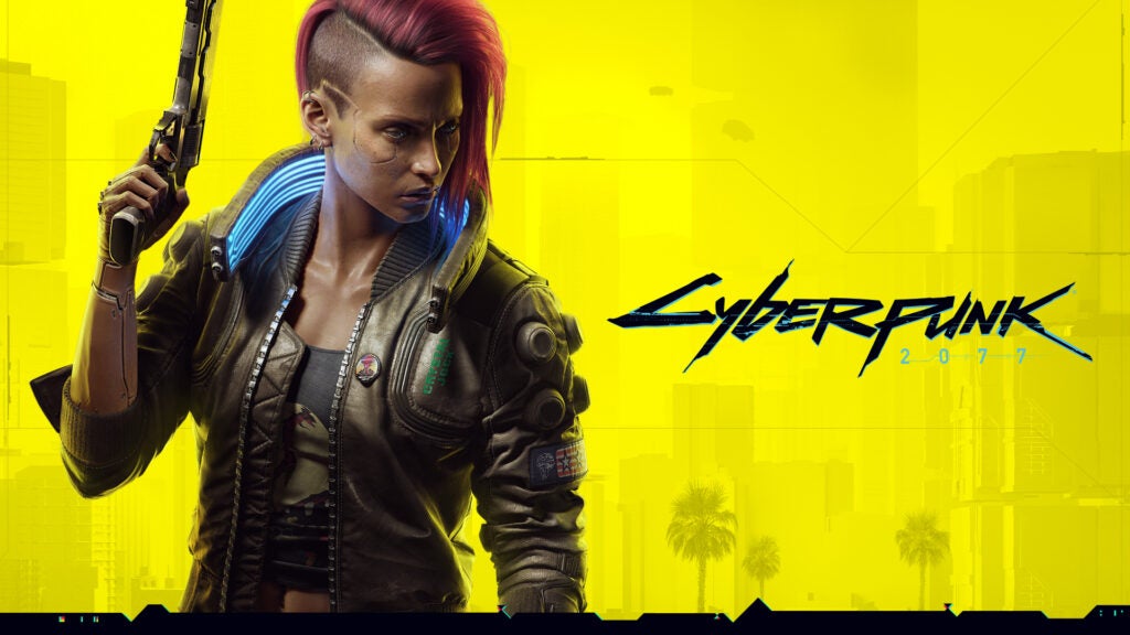 Fond d'écran du jeu PS appelé Cyberpunk 2077