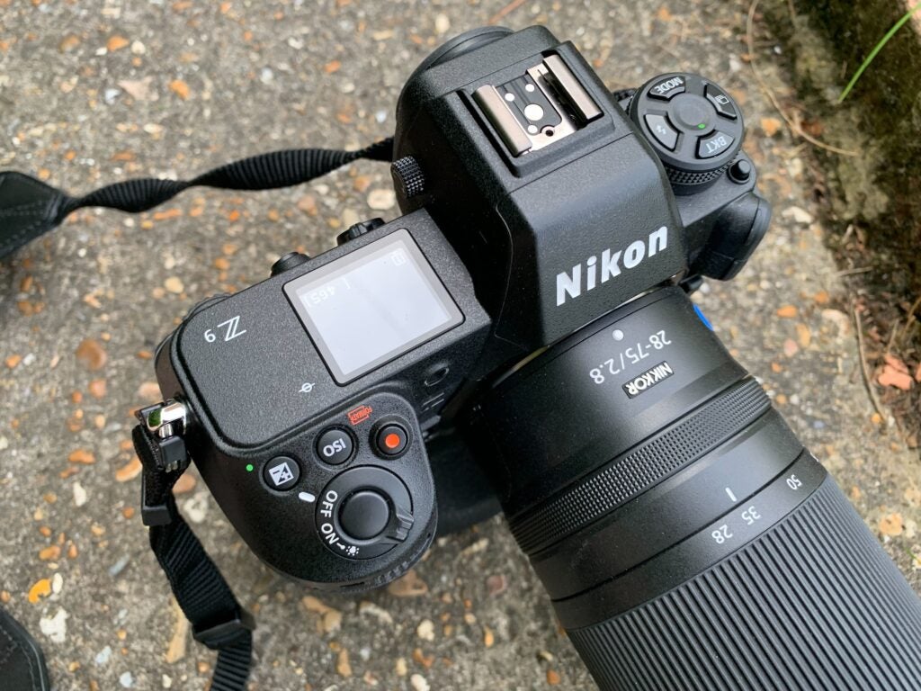Nikon Z9 dessus avant