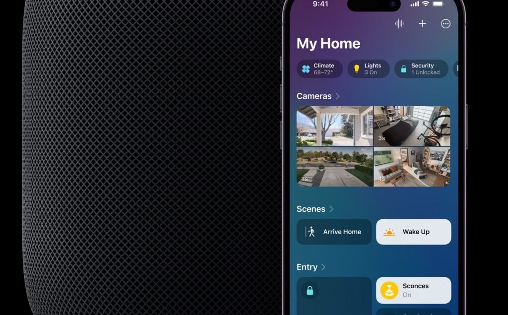 Application de maison intelligente Apple HomePod