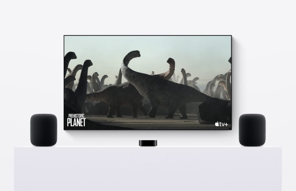 Paire stéréo Apple HomePod 2e génération Apple TV 4K
