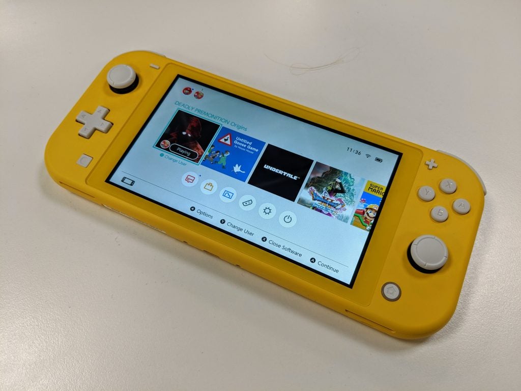 Test de la Nintendo Switch Lite