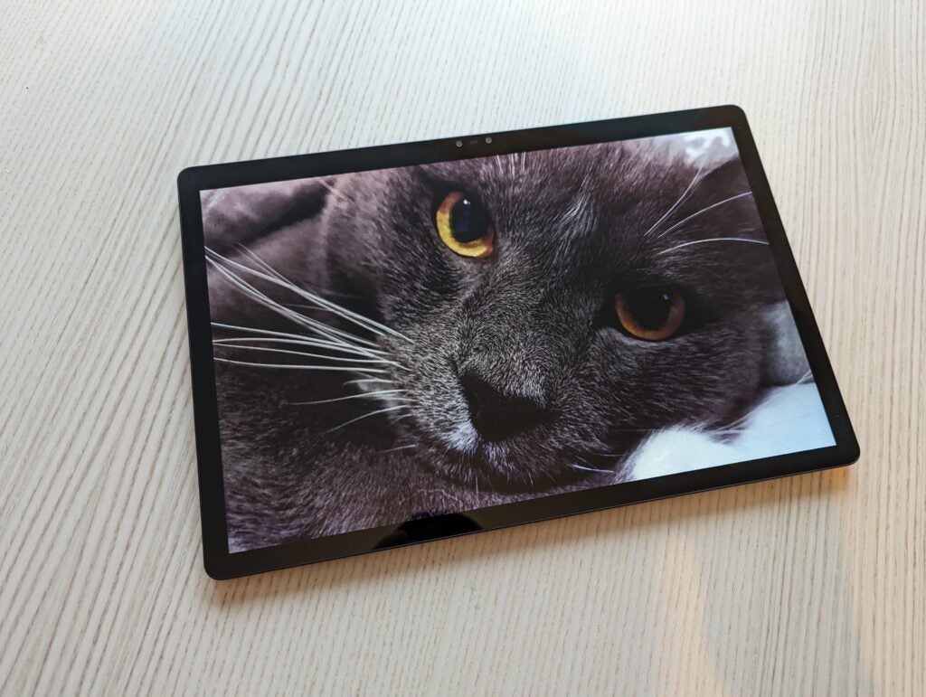 Un chat en 3D sur la tablette Nubia Pad 3D