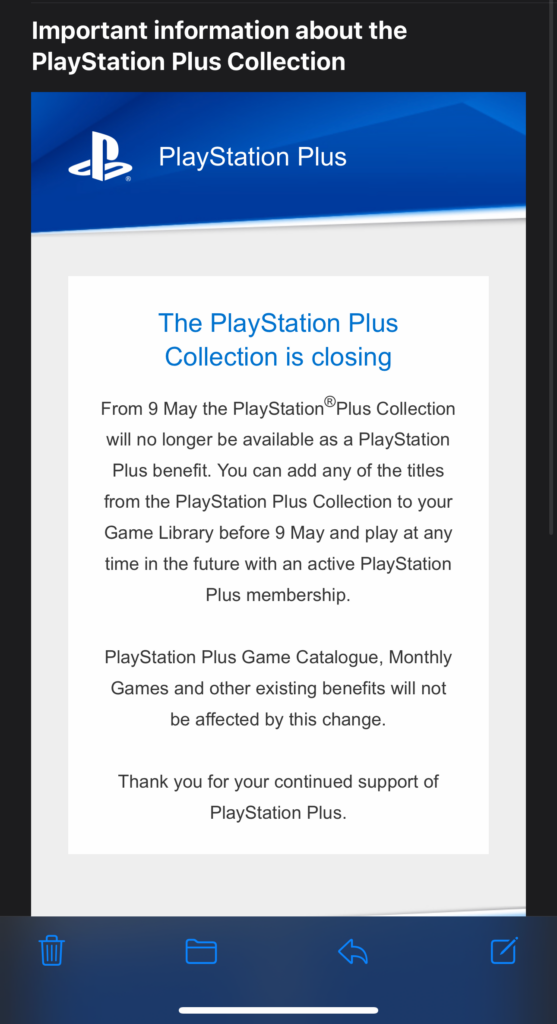 collection playstation plus