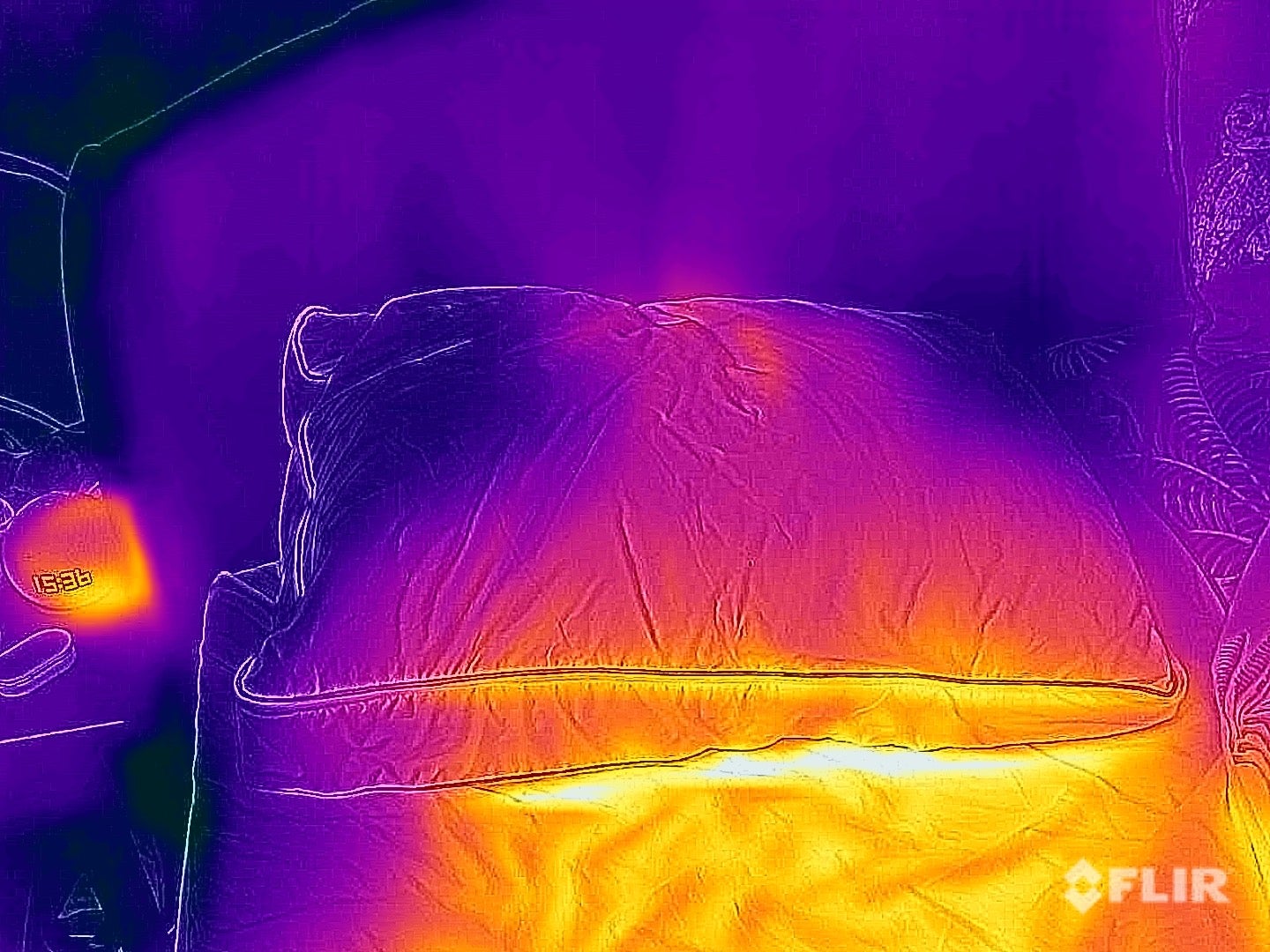L'oreiller en microfibre Emma Premium chauffe après trois minutes