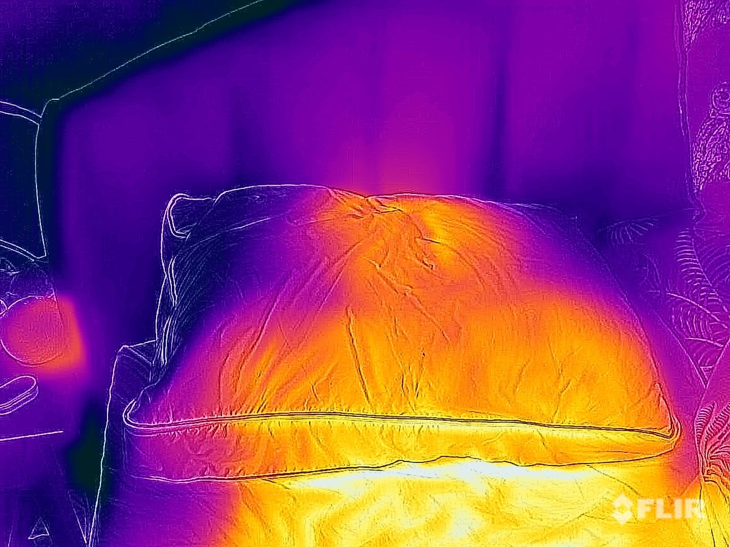 La chaleur de l'oreiller en microfibre Emma Premium