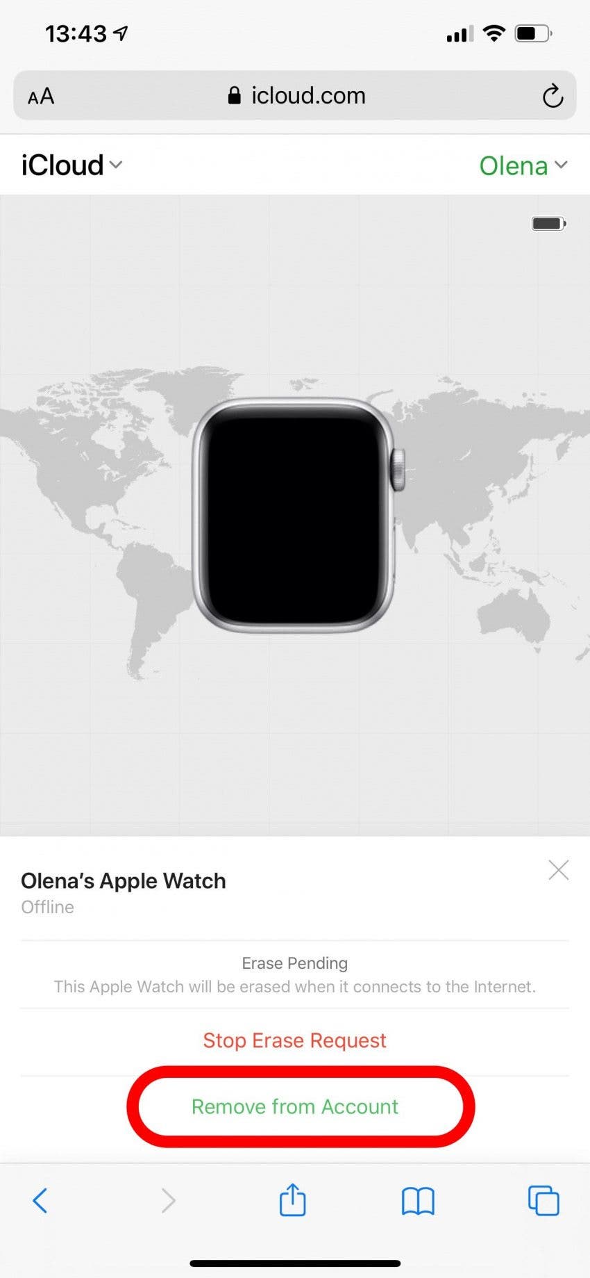 Rejumelez votre Apple Watch avec votre iPhone