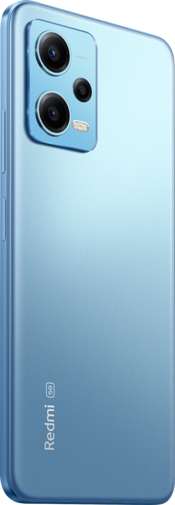 Redmi Note 12 5G en bleu
