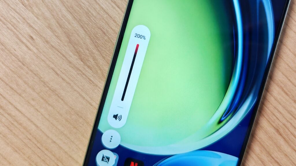 Mode volume à 200 % du OnePlus Nord CE 3 Lite