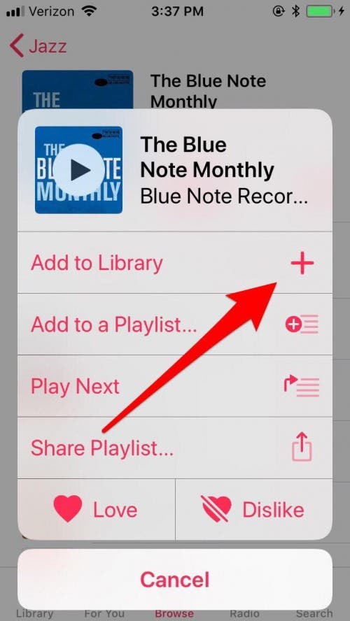 bibliothèque d'applications musicales Apple