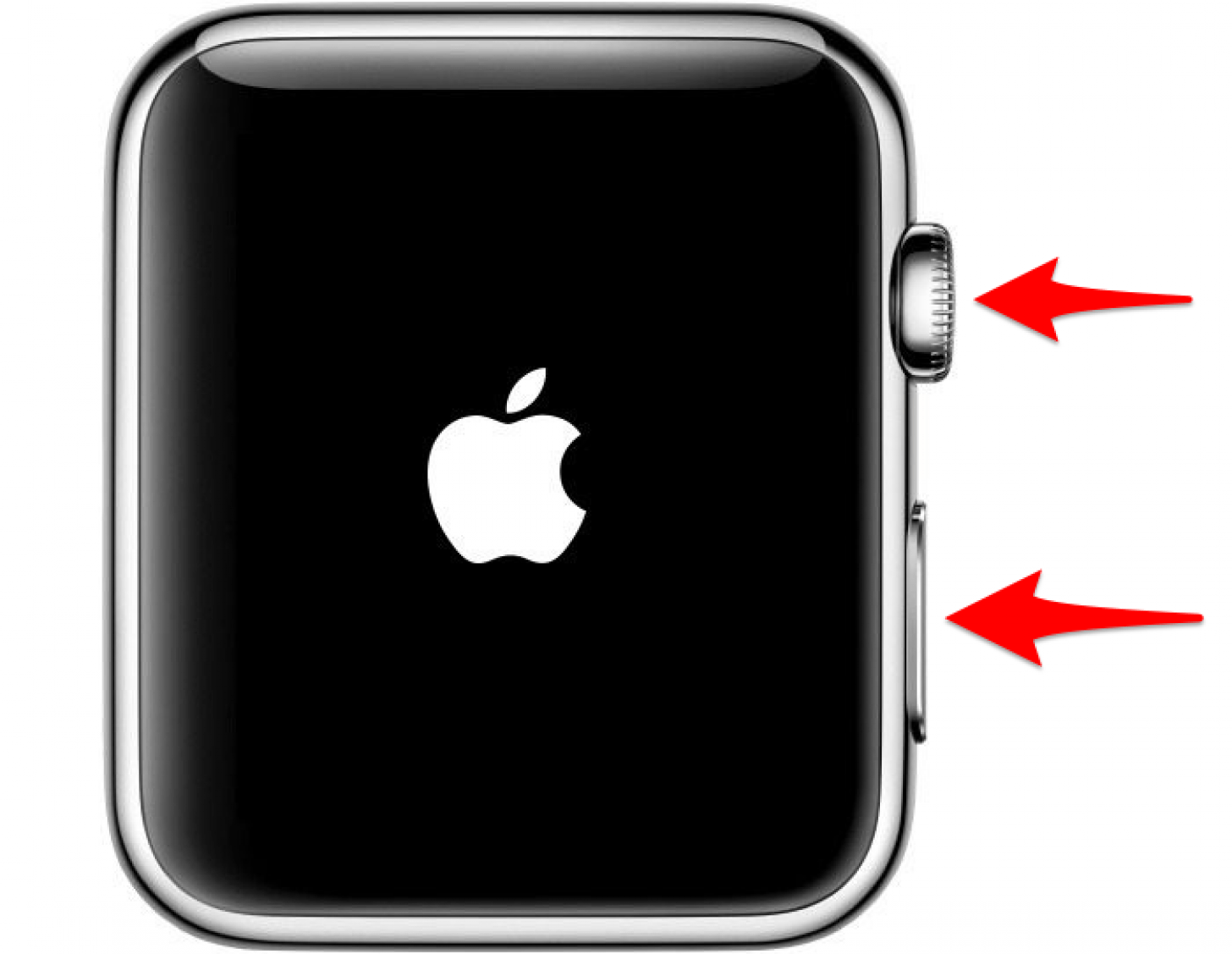Si un redémarrage normal ne fonctionne pas, essayez de forcer la réinitialisation de votre Apple Watch 