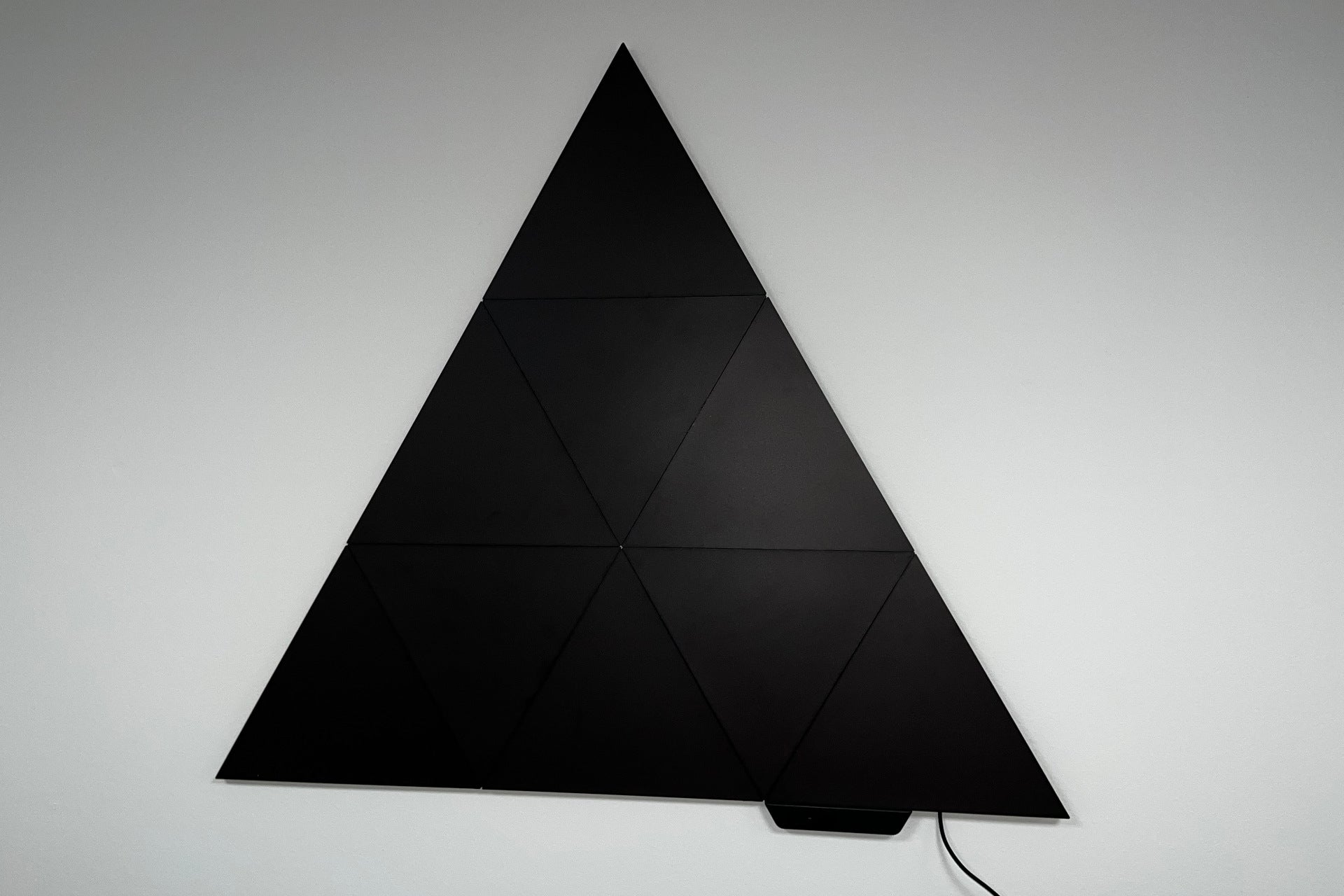 Nanoleaf Shapes Limited Edition Ultra Black Triangles désactivé
