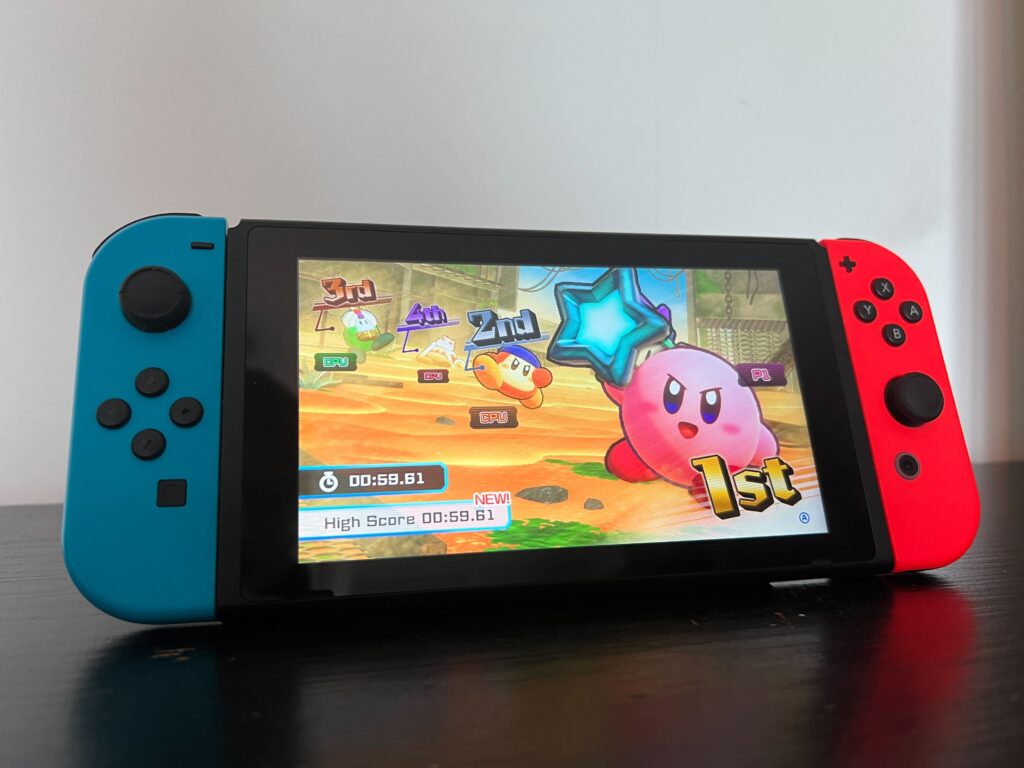 Kirby sur Nintendo Switch