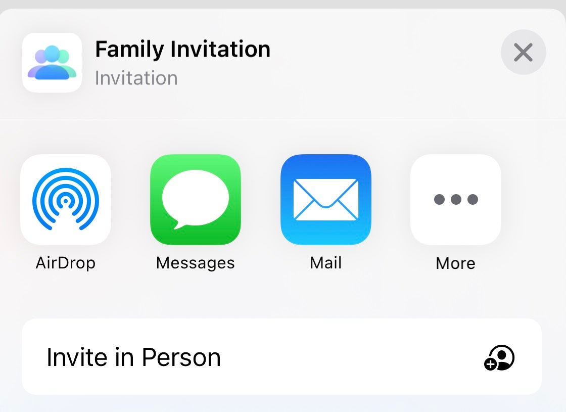 Comment partager en famille des invitations Apple TV Plus