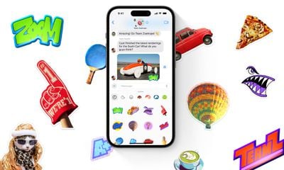 messages ios 17 stickers