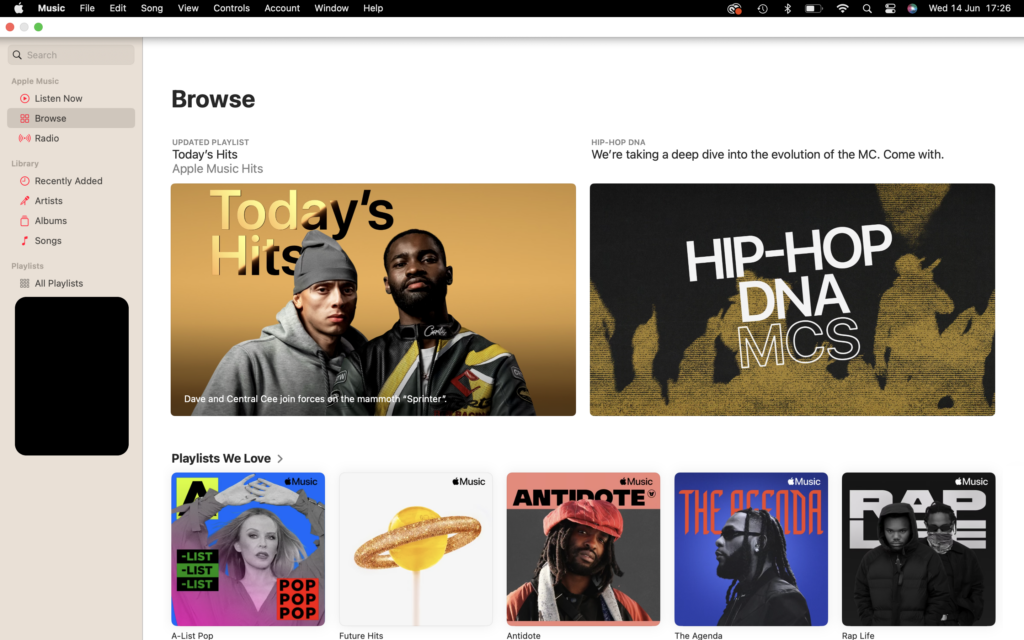 Comment voir les chansons aimées sur Apple Music