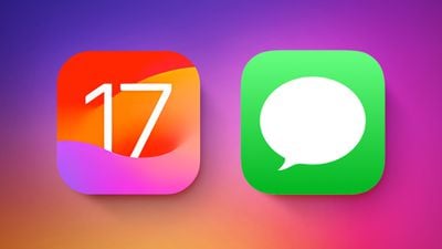Fonctionnalité de messages iOS 17
