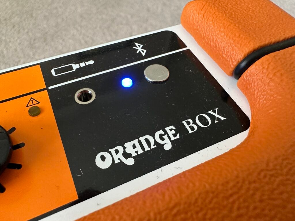 Connexion d'entrée Orange Box