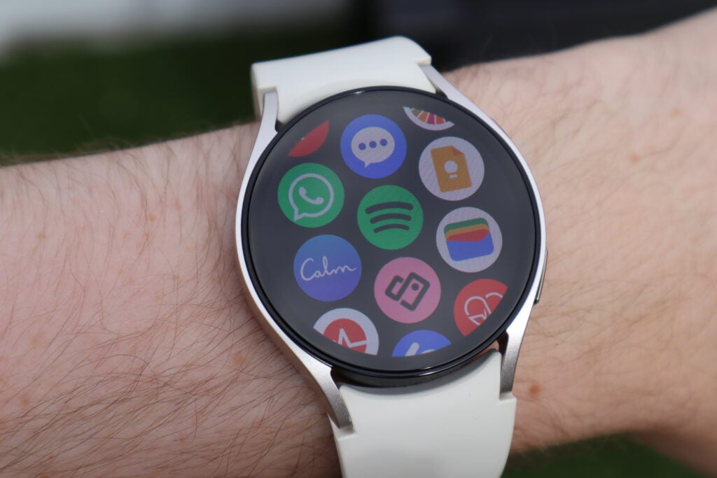 Le tiroir d'applications sur la Samsung Galaxy Watch 6