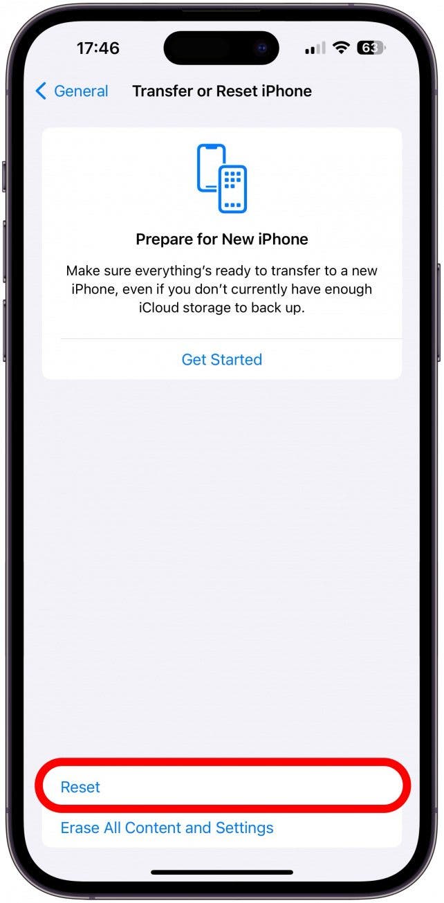 Réinitialisez vos paramètres réseau si votre iPhone n'envoie pas de photos aux androïdes (ou iPhone).