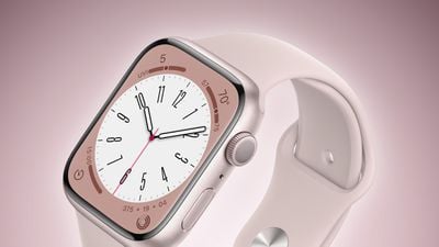 Apple Watch Series 9 en aluminium rose