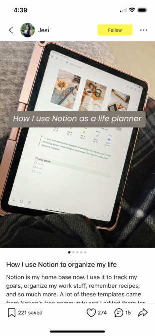 Comment j'utilise Notion en tant que planificateur de vie