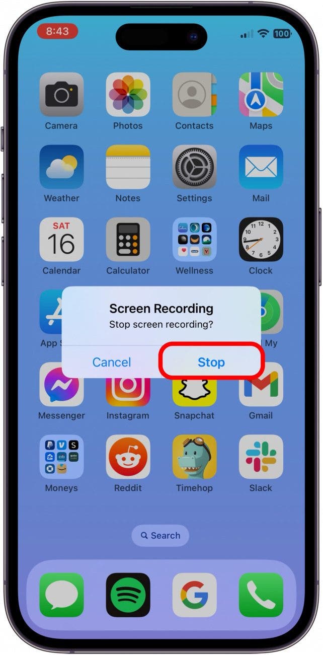 combien de temps l'enregistrement d'écran peut-il durer sur iPhone