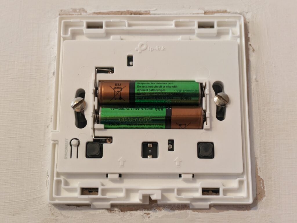 Piles rechargeables pour interrupteur d'éclairage intelligent TP-Link Tapo S220