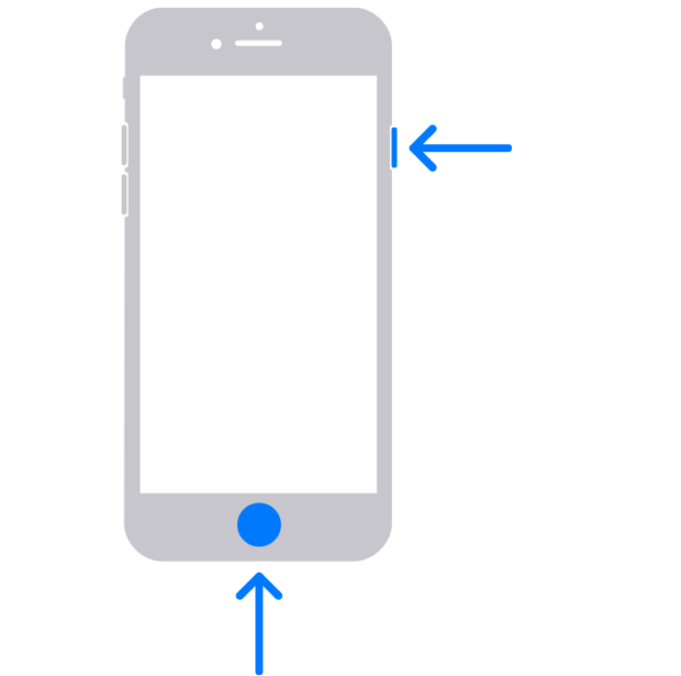 iPhone Touch ID et bouton latéral